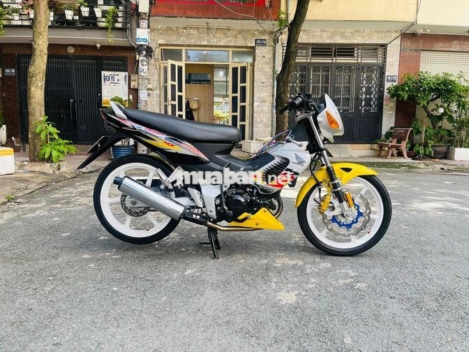 Honda Sonic 125 Vàng Bạc Đen bstp 9 chủ công chứng