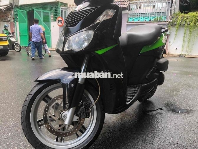 Aprilia Sportcity Nhập mới Xanh-Đen