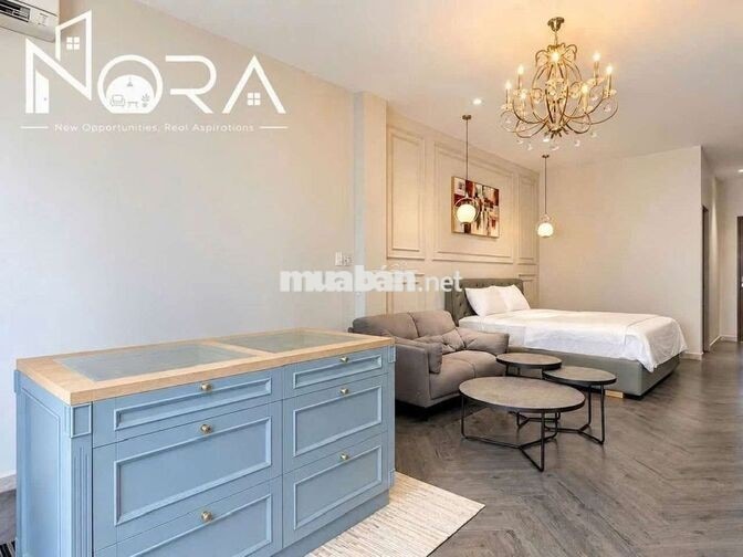 Căn hộ Studio ban công full nội thất Hai Bà Trưng gần Vincom Center 