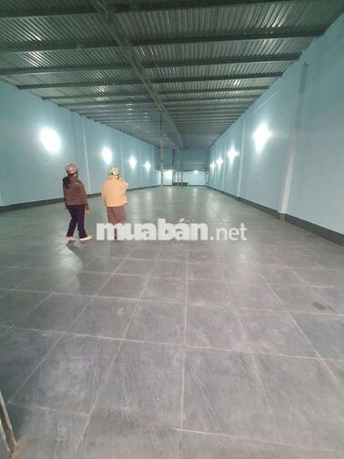 Kho Xưởng Mặt Tiền Đường Xe Tải 10 x 40m 1lửng