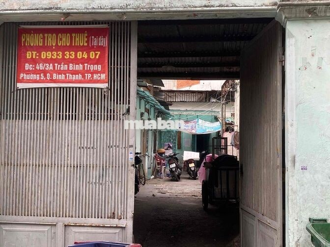 Trọ rẻ, nhiều giá, đường Trần Bình Trọng, phường Bình Lợi Trung