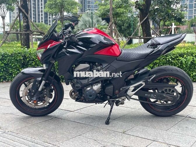 Kawasaki Z800 28000 km Đỏ, Đen