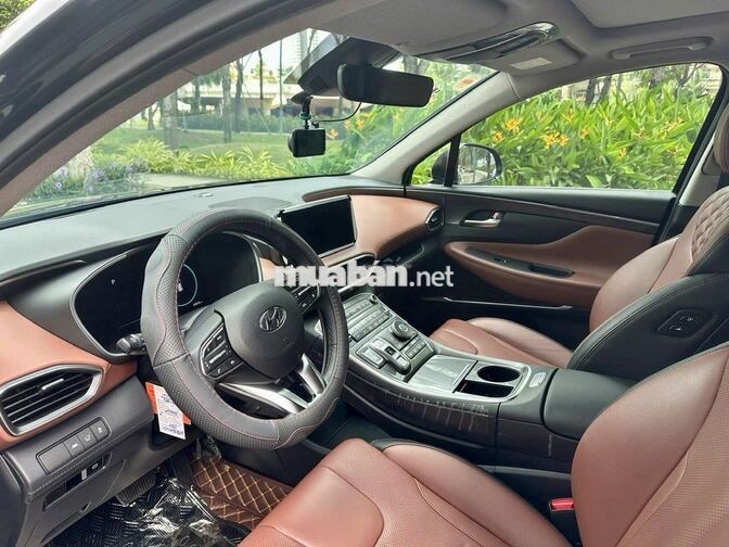 Hyundai SantaFe Premium 2022 Đen 63.000KM