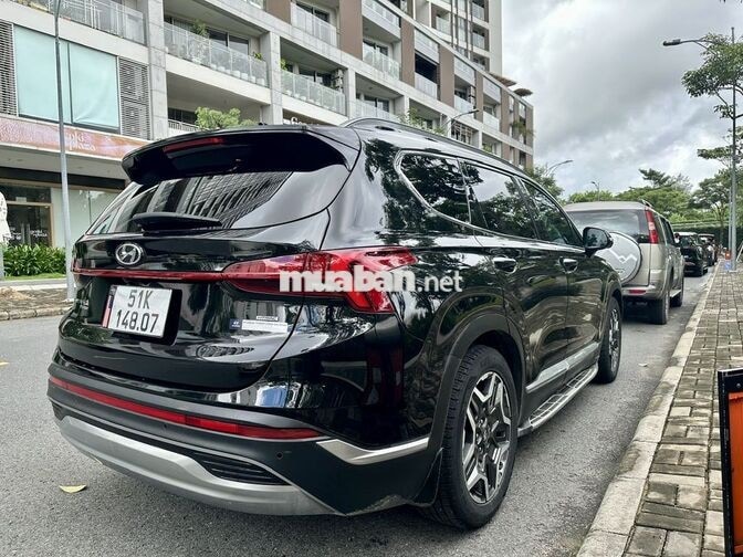 Hyundai SantaFe Premium 2022 Đen 63.000KM