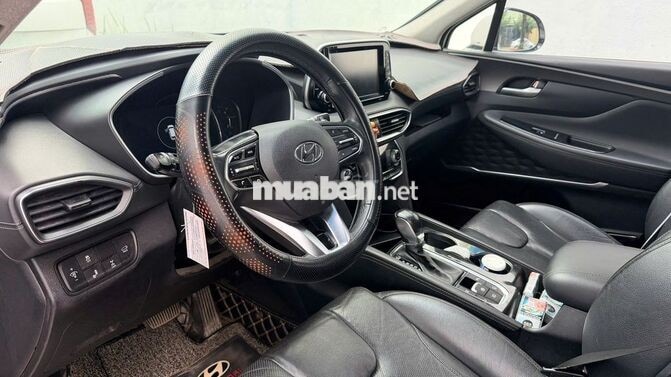 Hyundai Santa Fe 2019 2.2D Htrac Trắng Tự động