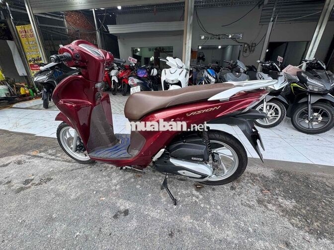 Honda Vision 2024 màu Đỏ