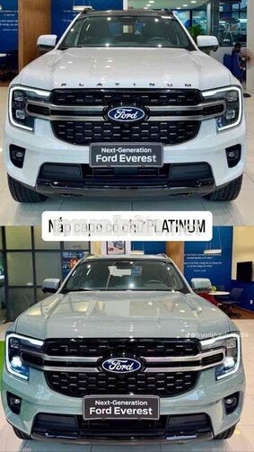 Bán Everest Platinum 2024 Trắng 7 chỗ Dầu Tự động