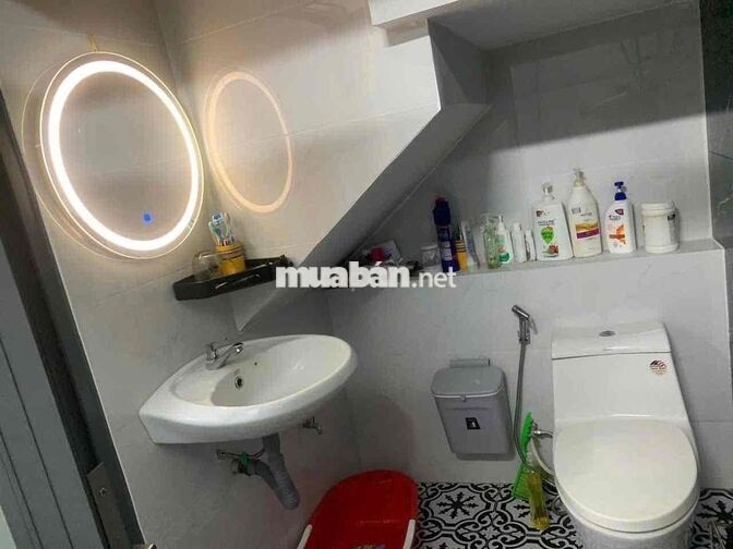 Dương Bá Trạc Mua Đất Tặng Nhà 2 Tầng ,4 phòng Ngủ Hẻm Thẳng Sổ Hồng R
