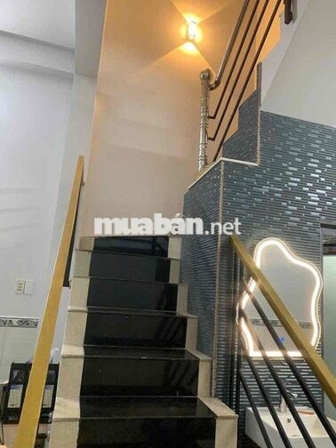 Dương Bá Trạc Mua Đất Tặng Nhà 2 Tầng ,4 phòng Ngủ Hẻm Thẳng Sổ Hồng R
