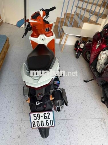 Honda Vario Trắng cam