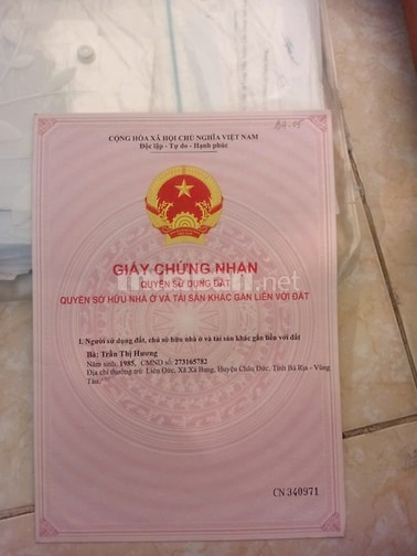 Bán Lô Đất Mặt Tiền Đức Hoà Thượng