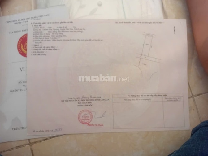 Bán Lô Đất Mặt Tiền Đức Hoà Thượng