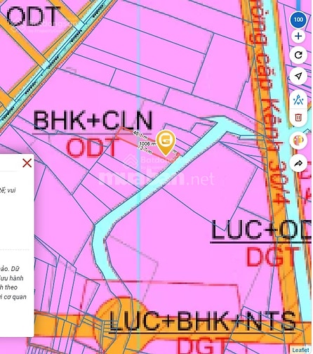  Bán đất ở đô thị mặt kênh 30/4,1000m2 900tr, trung tâm Sóc trăng