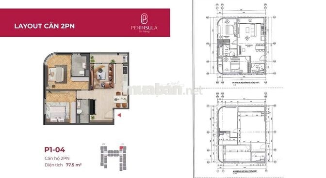 CĂN GÓC, 2 NGỦ, MẶT SÔNG HÀN, FULL NỘI THẤT GIÁ 4,2 tỷ