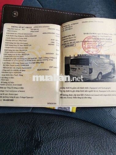 Thaco Frontier TF480V 2S 2024 Trắng 3759 km
