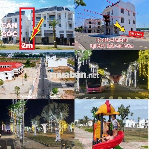 BÁN LÔ ĐẤT VỊ TRÍ ĐẸP MẶT TIỀN DT741 TẠI KĐT BẮC SÀI GÒN GẦN KCN VSIP2