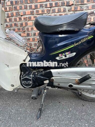 Xe Cub 2016 Xanh trắng 50cc