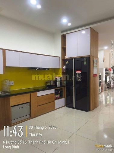 Nhà mặt tiền 82.6m2, 2 phòng ngủ, đường 16, P. Long Bình, TP. Thủ Đức