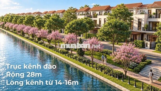 Nhà Phố Izumi City 136,5m2 Mặt Tiền Kênh Cảnh Quan - Thanh Toán Nhẹ