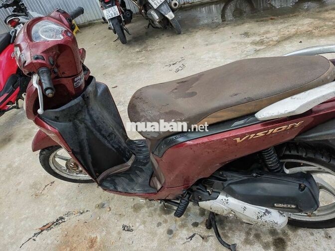 Honda Vision cho anh em đi cày bừa 