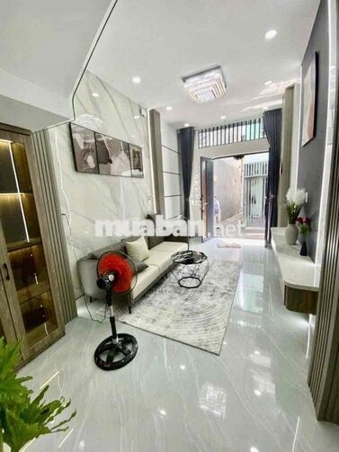 Nhà Mới 3x12m 2Lầu ST (3PN 3WC) Hẻm 3m Thông. Tân Hoà Đông. Quận 6