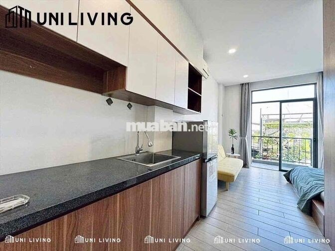 Căn hộ Studio ban công full nội thất Sư Vạn Hạnh Q10 gần Vạn Hạnh Mall