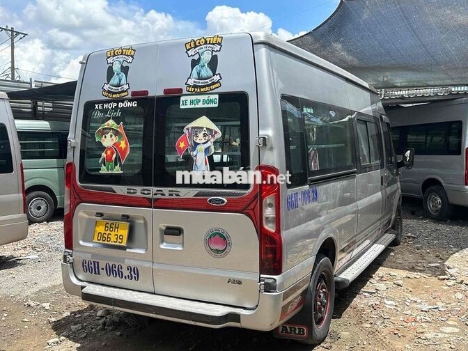 Ford Transit 2013 16 chỗ Bạc