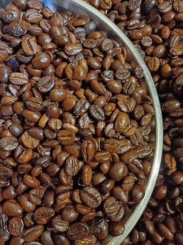  CÀ PHÊ RANG XAY NGUYÊN CHẤT  ARABICA CẦU ĐẤT 