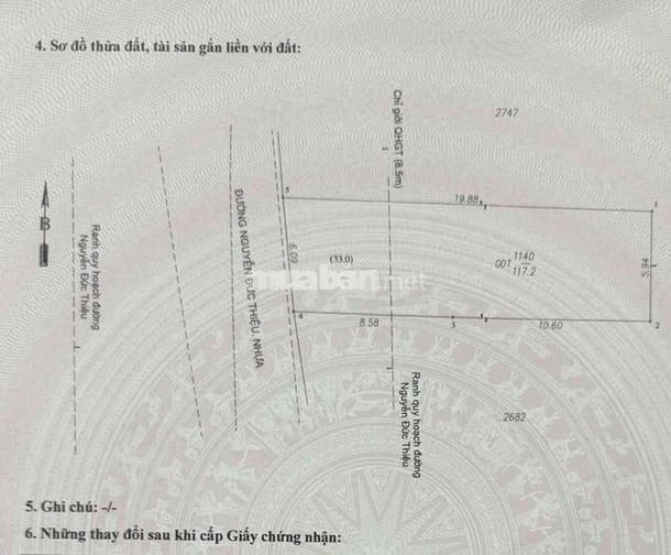 118m2 - mặt tiền 2 tầng - nhà mới - cách vincom dĩ an 300m - 6,5 tỷ