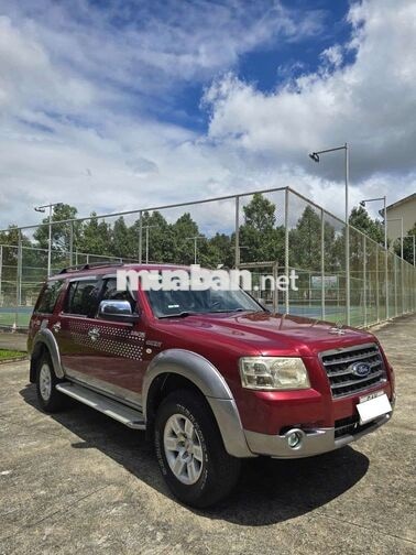 Ford Everest 2009 Số sàn Đỏ