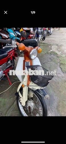 Honda Cub Trắng cam Cổ điển