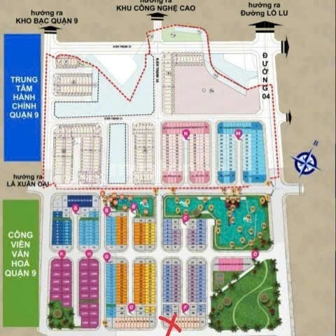 Bán căn góc 2 mặt tiền KDC SimCity Quận 9, Đ. 30m, DT 233m2 giá tốt