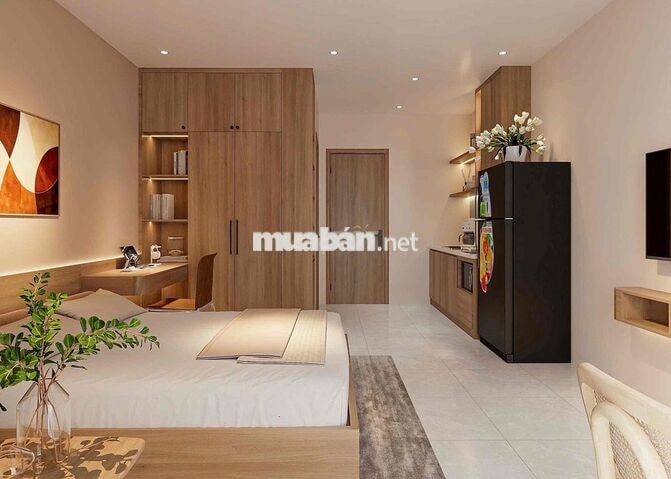 CHDV full nội thất studio và 1pn mới 100% ngay sát sân bay T3