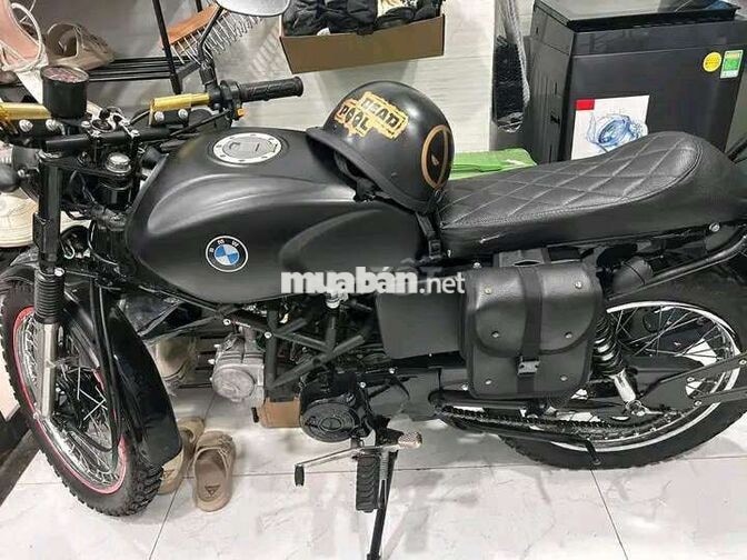 Detech Win Cafe Racer Đen