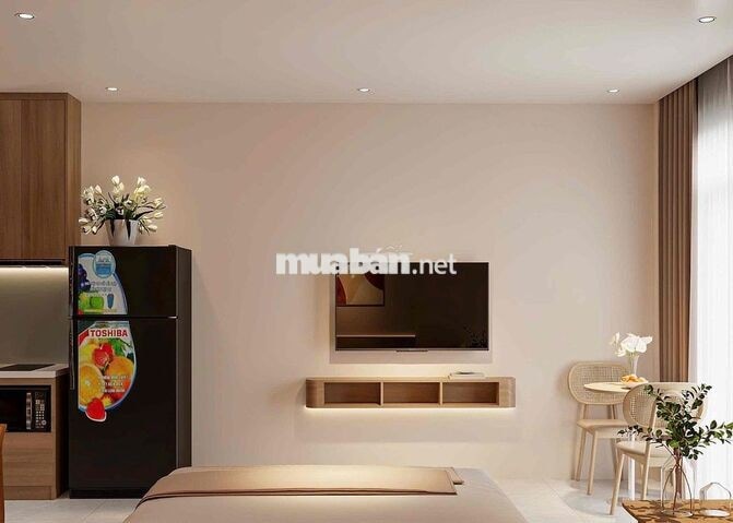 CHDV full nội thất studio và 1pn mới 100% ngay sát sân bay T3