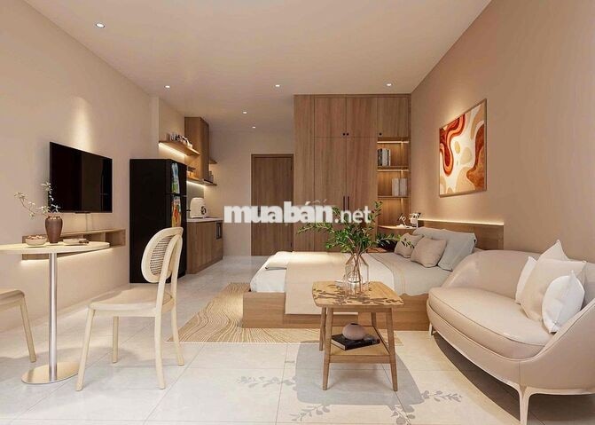 CHDV full nội thất studio và 1pn mới 100% ngay sát sân bay T3