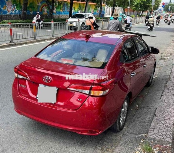 Toyota Vios G 2020 Đỏ 47.600 km