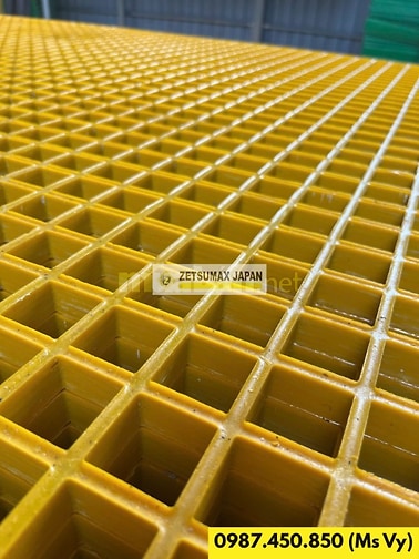 Tấm Sàn Lưới Sợi Thủy Tinh FRP giao hàng toàn quốc !!!