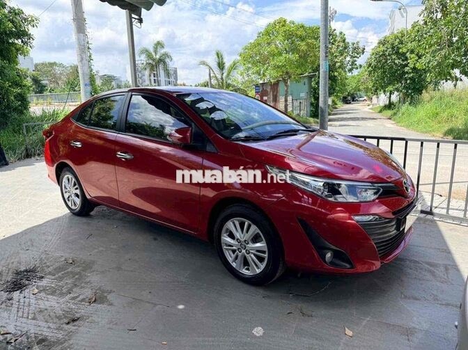 Toyota Vios G 2020 Đỏ 47.600 km