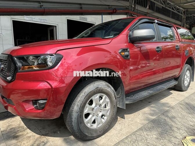 Ford Ranger 2021, Số sàn, màu Đỏ,vay Ngân Hàng 75%