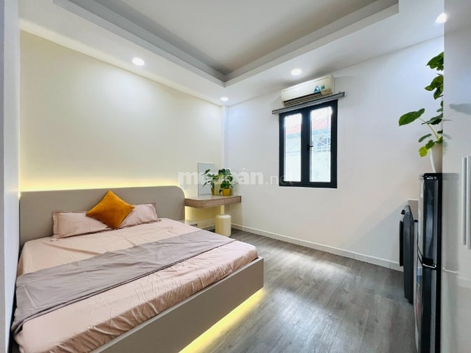 cho thuê phòng đẹp gò vấp gần cao đẳng Kent có ban công, cửa sổ 