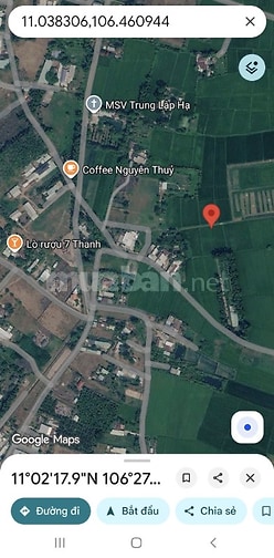 1,35 tỷ/1.777m2 đất vườn xã Trung Lập Hạ, huyện Củ Chi, TP.HCM