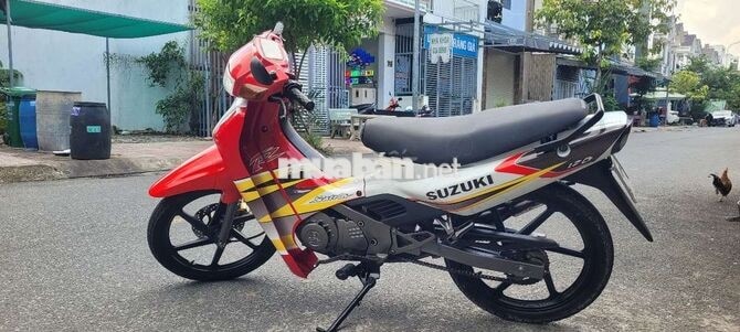 Suzuki Satria 120 Đỏ Trắng Vàng