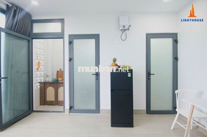 STUDIO BAN CÔNG FULL NỘI THẤT, TH MÁY -TÁCH BẾP NGAY NGUYỄN VĂN LƯỢNG 