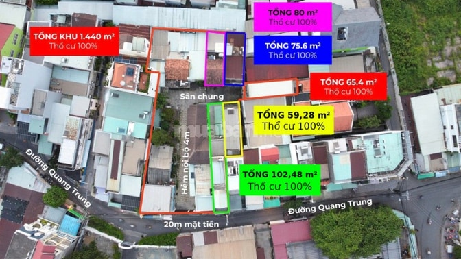 Vừa kinh doanh mặt tiền vừa ở - cặp nhà Quang Trung Thủ Đức, mặt tiền