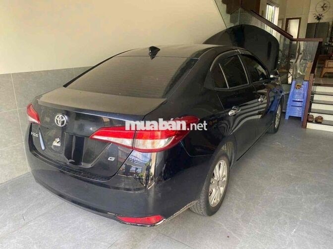 Toyota Vios 1.5G CVT 2019 Đen Tự động 29000km