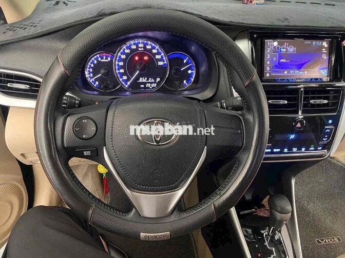 Toyota Vios 1.5G CVT 2019 Đen Tự động 29000km