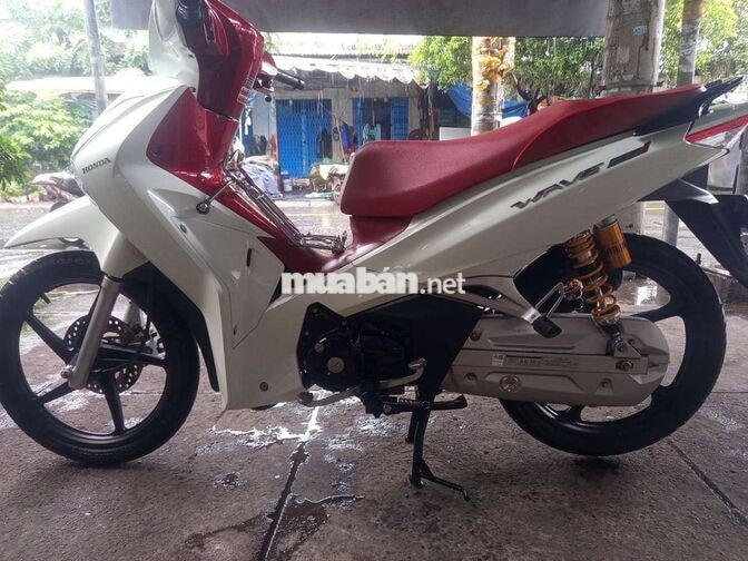 Honda Wave S1 Trắng đỏ Xe số