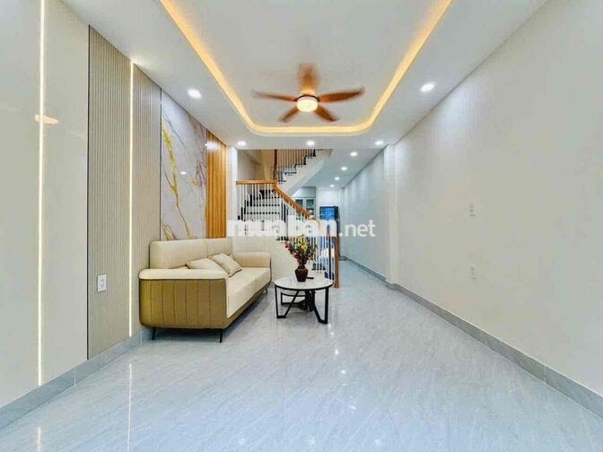 Chủ Định Cư Bán Nhà Nguyễn Cửu Vân,P17,B.Thạnh.Giá 5tỷ850/56,25m.SHR.