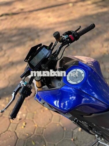 Yamaha MT-15 155cc 7000 km xám xanh xe lướt mới